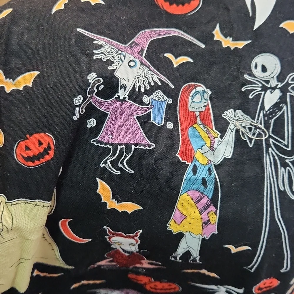 Handmade Nightmare Before Christmas themed skirt plus sized see measurements - Picture 8 of 9